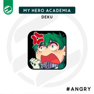 [ My Hero Academia ] Deku - Angry Emote
