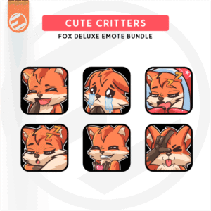 [Cute Critters] Fabian the Fox Emote Bundle