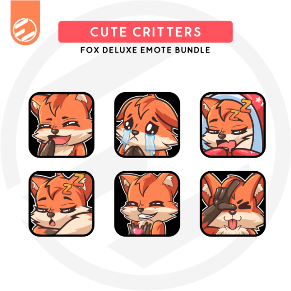 Cute Critters - Fabian the Fox Deluxe Emote Bundle