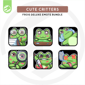 [Cute Critters] Freddy the Frog Emote Bundle