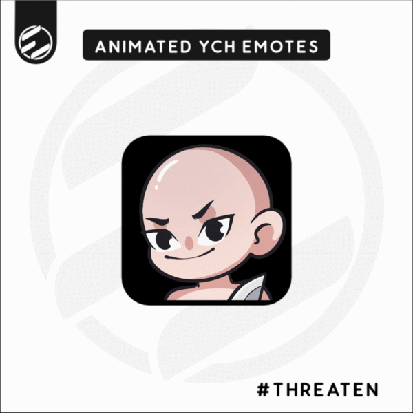 Animated YCH Emote Base - Threatened