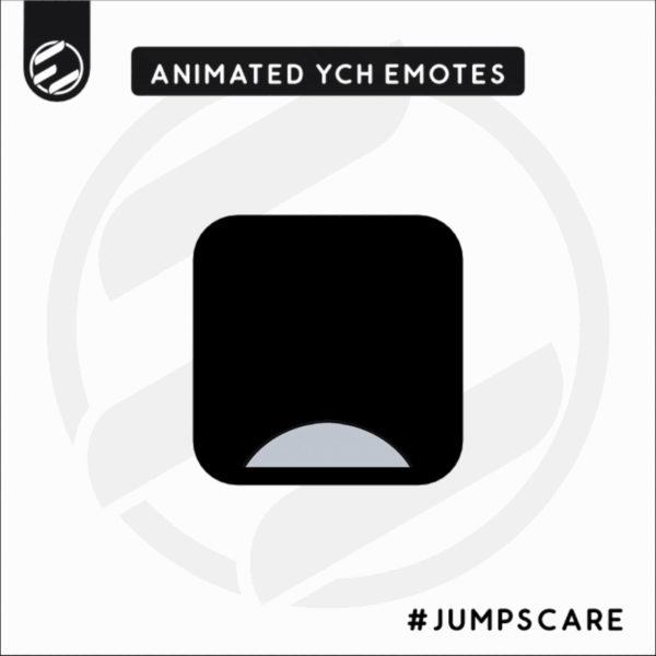 Animated YCH Emote Base - Jump Scare