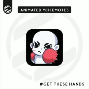 [ YCH ] Animated Get These Hands Emote Base