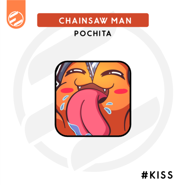 Pochita - Kiss Emote