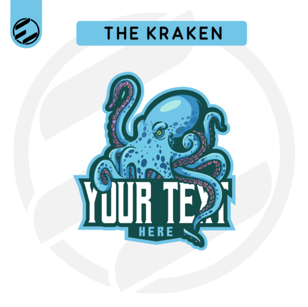 The Kraken Mascot Logo