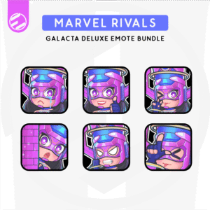 [Marvel Rivals] Galacta Emote Bundle