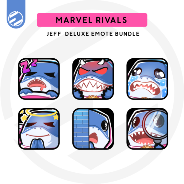 Jeff the Land Shark - Deluxe Emote Bundle