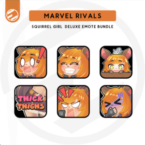 [Marvel Rivals] Squirrel Girl Emote Bundle