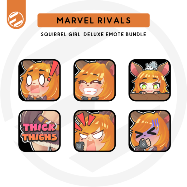 Squirrel Girl Emote Bundle