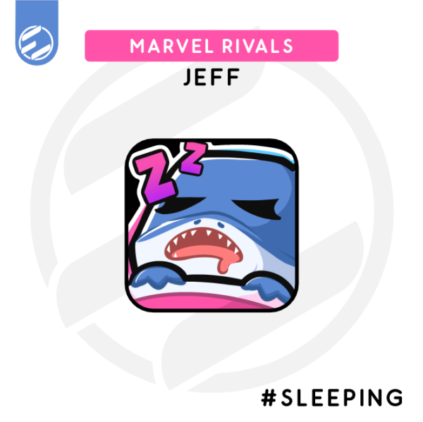 Jeff the Land Shark is Sleeping Emote