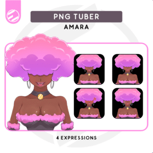 [ PNG Tuber ] Ramy Demonico - Adoptable Character (4 Expressions + Blinking) | Ready-to-Use Files