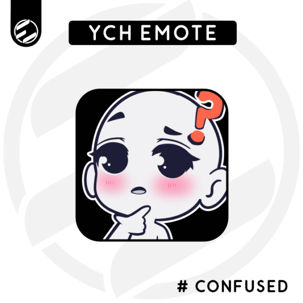 YCH Emote Base - Confused