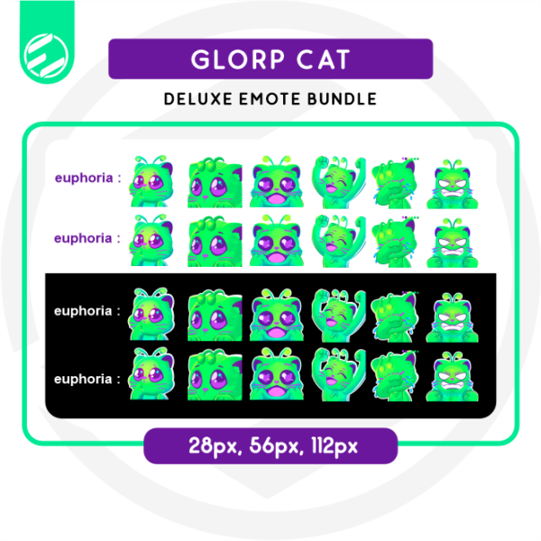 Glorp Cat - Deluxe Emote Bundle
