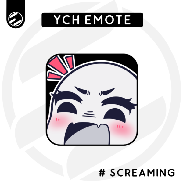 YCH Emote Base - Screaming